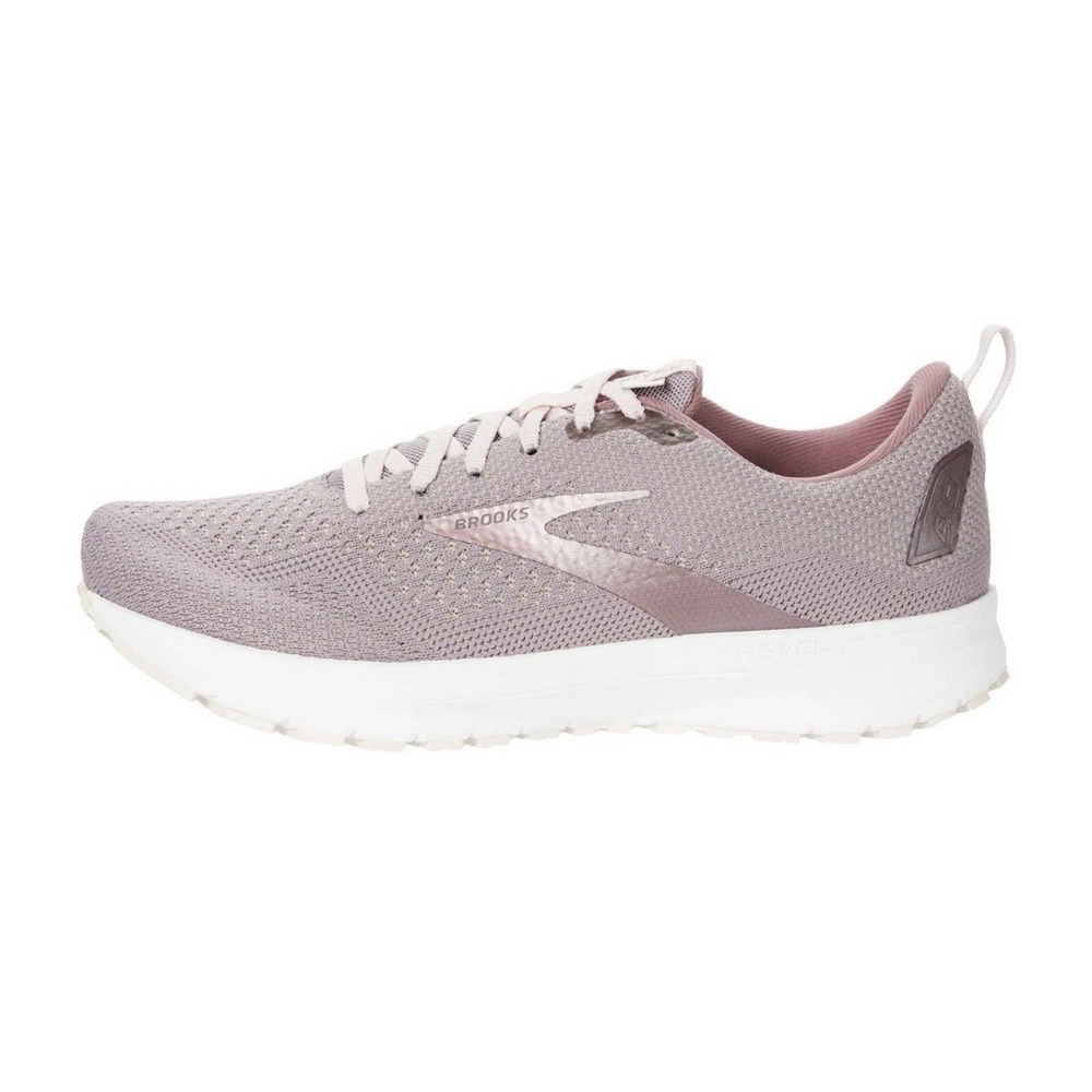 Brooks Womens Revel 4 Primrose Pink Purple Running Shoe Sneaker Size 8 B286 Walk